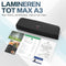 ACROPAQ Lamineerapparaat A3 - Energiebesparing, Max lamineerbreedte 33 cm - Lamineermachine - AL320