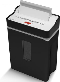 ACROPAQ Papierversnipperaar - Voor thuis en kantoor, 14 Liter, P4, Tot 6 vellen - Papiervernietiger - Zwart