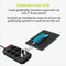 ACROPAQ Stekkerdoos - Met USB en schakelaar, 6-voudige, 4 x USB-A snellader, 2500 W, 2 meter snoer - Voor smartphones/tablets - Zwart