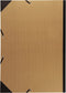 ACROPAQ Tekenmap A3+ - 34 x 47 cm, Kraft met elastiek, Bruin