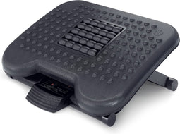 ACROPAQ Voetensteun - bureau -Ergonomische voetensteun met verstelbare hoogtes en ontspannende massagefunctie voor kantoorcomfort - AF004