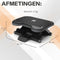 ACROPAQ Voetensteun - Ergonomisch, Verstelbaar, Anti slip - Voetensteun bureau - Zwart