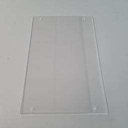 Acryl U-houder A4 met 4 gaten - 20 stuks