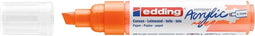 Acrylmarker edding e-5000 breed neon oranje | 1 stuk