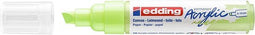 Acrylmarker edding e-5000 breed pastel groen | 1 stuk