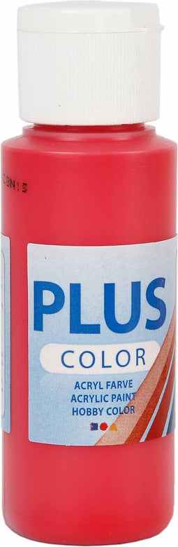 Acrylverf - Berry Red - Plus Color - 60 ml