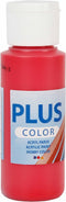 Acrylverf - Berry Red - Plus Color - 60 ml