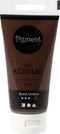 Acrylverf - Burnt Umber - Dekkend - Pigment Art - 75 ml