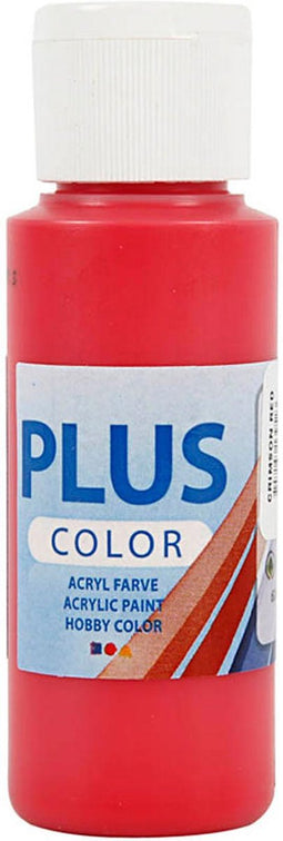 Acrylverf - Crimson Red - Plus Color - 60 ml