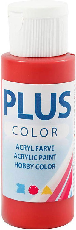 Acrylverf - Kerstrood - Plus Color - 60 ml