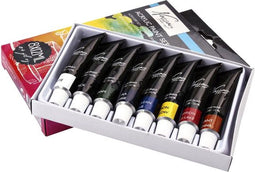 Acrylverf nassau art ass | Set a 8 stuk | 12 stuks