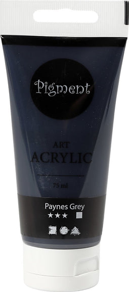Acrylverf - Paynes Grey - Transparant - Pigment Art - 75 ml