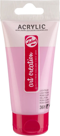 Acrylverf tac 361 lichtroze tube 75ml | Tube a 75 milliliter