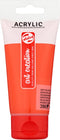 Acrylverf tac 398 naftolrood licht tube 75ml | Tube a 75 milliliter | 3 stuks
