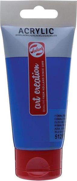 Acrylverf tac 512 kobaltblauw tube 75ml | Tube a 75 milliliter