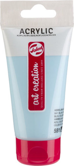 Acrylverf tac 551 hemelsblauw licht tube 75ml | Tube a 75 milliliter