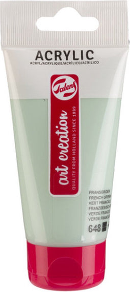 Acrylverf tac 648 fransgroen tube 75ml | Tube a 75 milliliter