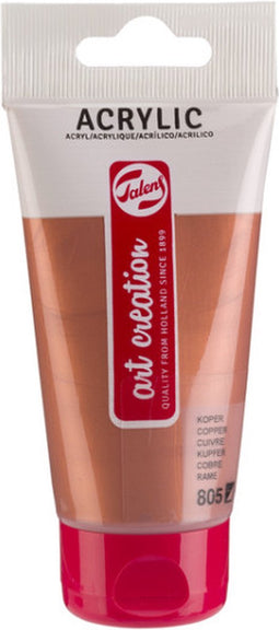 Acrylverf tac 805 koper tube 75ml | Tube a 75 milliliter