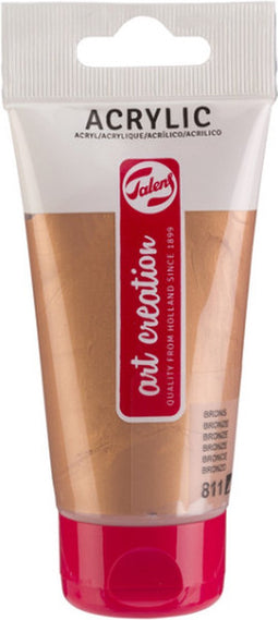 Acrylverf tac 811 brons tube 75ml | Tube a 75 milliliter