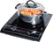 Royalty Line® EIP2000 - Inductie Kookplaat - 2000W 1 Kookzone met Timer - Zwart