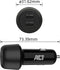 ACT 2-poorts USB-C Fast Charge Autolader 45w met Power Delivery AC2200
