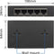 ACT 5-poorts Gigabit Ethernet switch AC4415