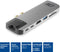 ACT 7-in-1 USB C Hub Macbook Pro - Thunderbolt 3 (100W PD) - 4K HDMI, SD/microSD, 2x USB, Ethernet RJ45 – AC7044