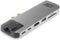 ACT 7-in-1 USB C Hub Macbook Pro - Thunderbolt 3 (100W PD) - 4K HDMI, SD/microSD, 2x USB, Ethernet RJ45 – AC7044