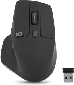 ACT Draadloze muis 2400 DPI, stille klik, milieuvriendelijk, gemaakt van gerecyclede materialen