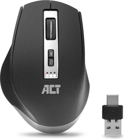 ACT Draadloze Muis | Multi Connect | 600 - 2400 dpi | Zwart AC5145