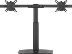 ACT Gasveer Monitor bureausteun | 2 schermen tot 27” | VESA | Kantelen - Roteren - Zwenken | Hoogte Verstelbaar | Ergonomisch AC8332