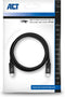 ACT Gecertificeerde USB-C Kabel | 3.2 Gen1 | Aansluitkabel | C male - C male | 5Gbps | Zwart | 1 meter AC7401