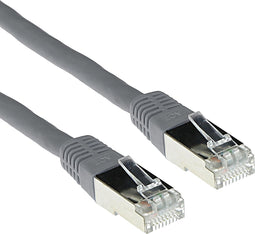 ACT Grijze 20 meter LSZH SFTP CAT6 patchkabel met RJ45 connectoren FB9020