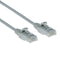 ACT Grijze 5 meter LSZH U/UTP CAT6 datacenter slimline patchkabel snagless met RJ45 connectoren DC9005