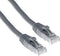 ACT Grijze 7 meter U/UTP CAT6A patchkabel snagless met RJ45 connectoren IB3007