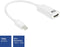 ACT Mini DisplayPort naar HDMI adapter – 1080P - 0,15 meter - Wit – AC7525