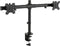 ACT Monitor arm crossbar – 13 tot 27 inch – Monitor beugel 2 schermen – Draaibaar, kantelbaar, zwenkbaar - AC8315
