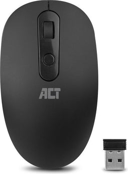 ACT Muis draadloos - 1200 DPI - 2.4Ghz USB Mini Dongel - Links- en rechtshandig - Lichtgewicht – AC5110