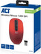 ACT Muis Draadloos - Optisch - 1200 DPI - 2.4Ghz USB Mini Dongel - Lichtgewicht - AC5115 Rood