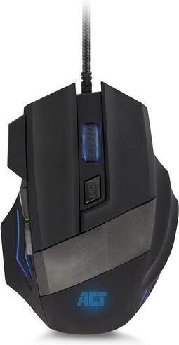 ACT Muis Gaming Bedraad | 3200 DPI | Met RGB Verlichting | Rechtshandig | AC5000