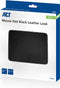 ACT Muismat met zwarte lederlook AC8000