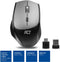 ACT Multi-Device Muis Draadloos| Silent Click | DPI Switch 2400 DPI | AC5150