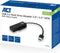 ACT SATA naar USB 3.0 kabel adapter voor 2,5 / 3,5” harde schijf / SSD – met UASP – 5Gbps – incl. 12V 2A voeding - AC1515