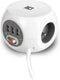 ACT Stekkerdoos cube met 3 stopcontacten, USB-A-poorten, 1,5m (België) AC2430