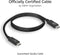ACT Thunderbolt 3 Kabel | USB4® 20Gbps | C male - C male | USB-IF gecertificeerd | 1 meter | AC7431