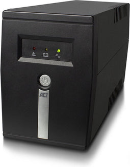 ACT UPS Noodstroom 600VA/360W – 1x stopcontact, 1x C13 - Line Interactive – AC2305