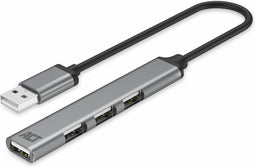 ACT USB-A hub 2.0, 4 poorts USB-A AC6225