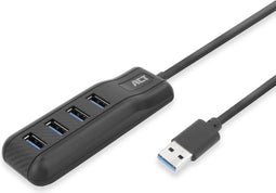 ACT USB-A hub 3.0, 4 poorts USB-A AC6320