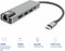 ACT USB-C 4K docking station voor 1 HDMI monitor, ethernet, USB-A, PD pass-through AC7091