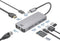 ACT USB-C 4K docking station voor 1 HDMI monitor, ethernet, USB-C, USB-A, cardreader en PD pass-through AC7092